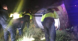 Ilave: VEHÍCULO SUFRE DESPISTE EN TICUYO A LA ALTURA DE CAMICACHI