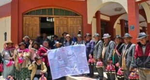 #KELLUYO POR FALTA DE CONSULTA PREVIA A COMUNIDADES AIMARAS