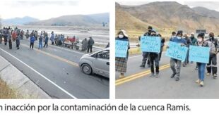 REGANTES DE ASILLO, PROGRESO Y ORURILLO ADVIERTEN MEDIDAS
